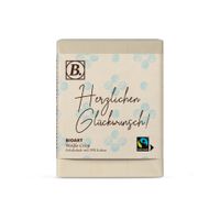 B. Schokolade Herzlichen Glückwunsch 70g bio, FT-Cert. - Produktbild
