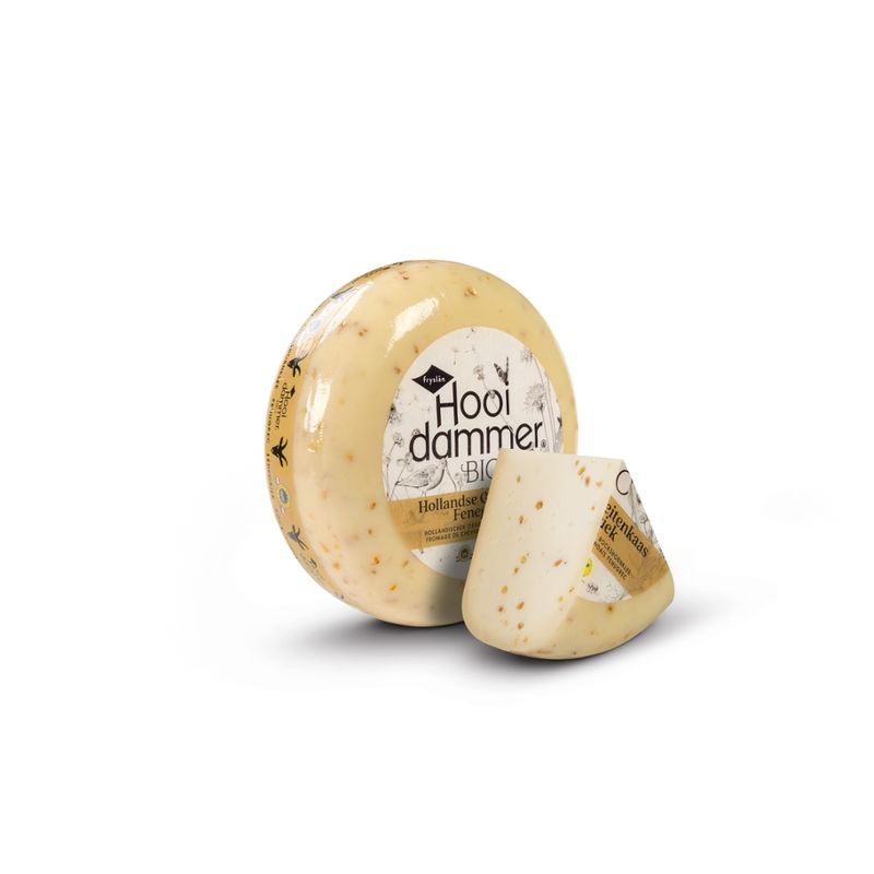 Hooidammer Hooidammer Holländischer Bio Ziegenschnittkäse Bockshornklee 4/5kg mindestens 50% Fett i. Tr. - Produktbild