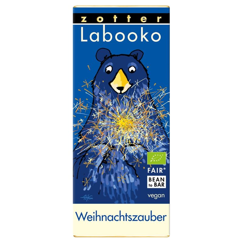 Zotter Schokolade Labooko - "Weihnachtszauber" - Produktbild