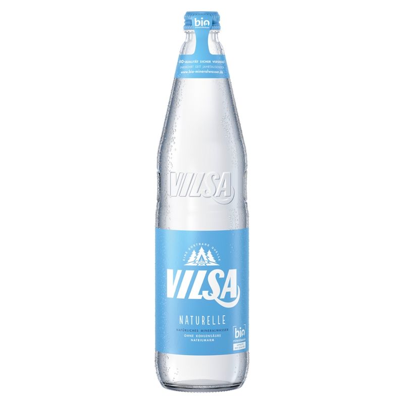 VILSA VILSA Mineralwasser Naturelle Glas 12x0,70l Glas MW Bio - Produktbild