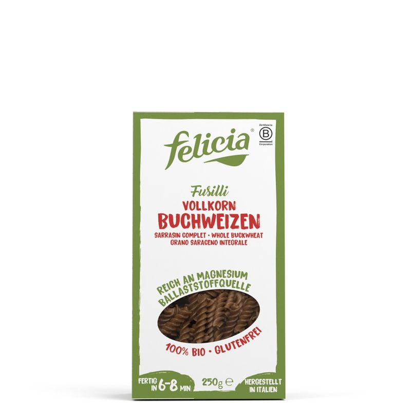 Felicia Felicia Bio Buchweizen Fusilli glutenfrei - Produktbild