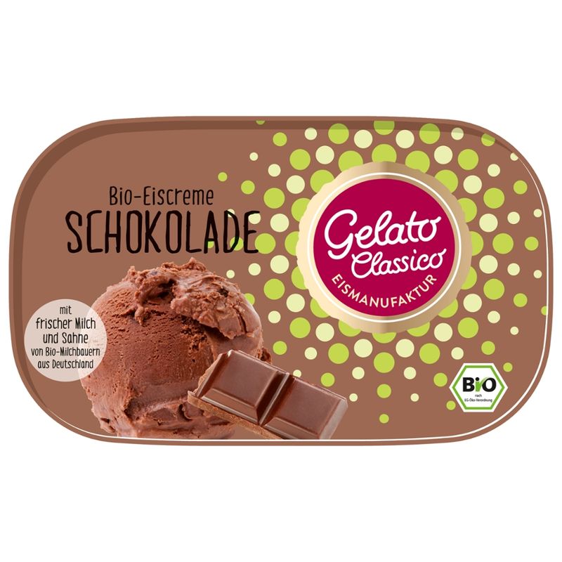 Gelato Classico Eismanufaktur Gelato Classico Bio-Eiscreme Schokolade - Produktbild