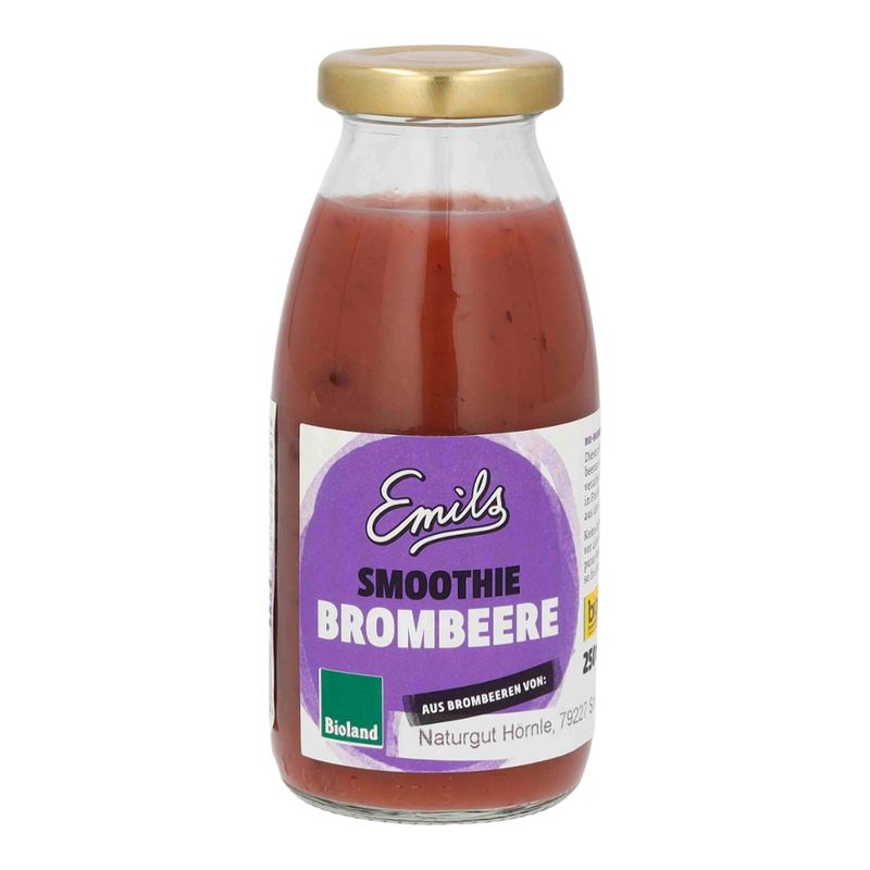 Emils Biomanufaktur Smoothie Brombeere 250 ml - Produktbild