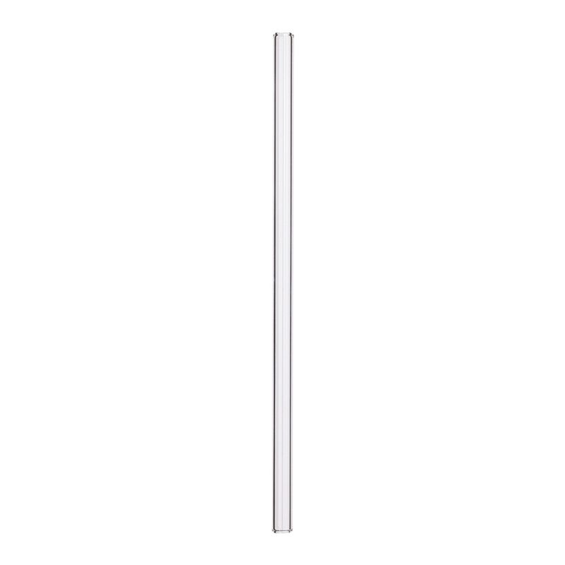 memo Handelsware 10 Trinkhalme aus Glas Ø 8 x 200 mm mit Bürste - Produktbild