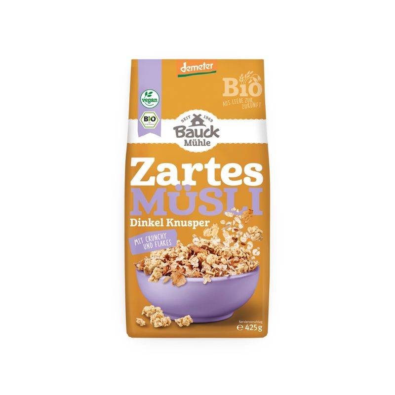 Bauck Mühle Dinkel Müsli Knusper Demeter - Produktbild
