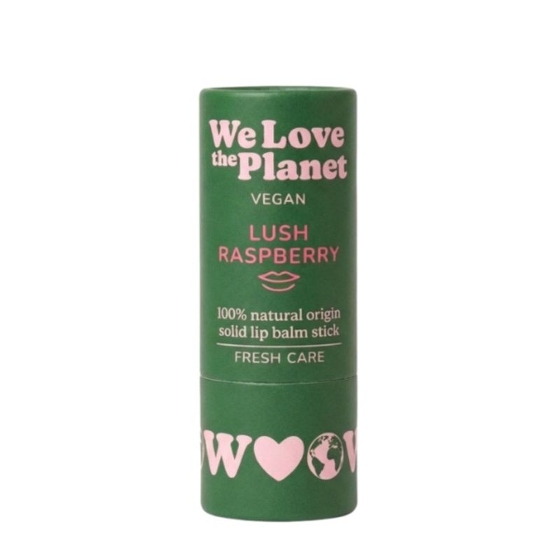 We Love The Planet We Love The Planet - 100% Natürlicher Lipbalm - Lush Raspberry (Vegan) - Produktbild