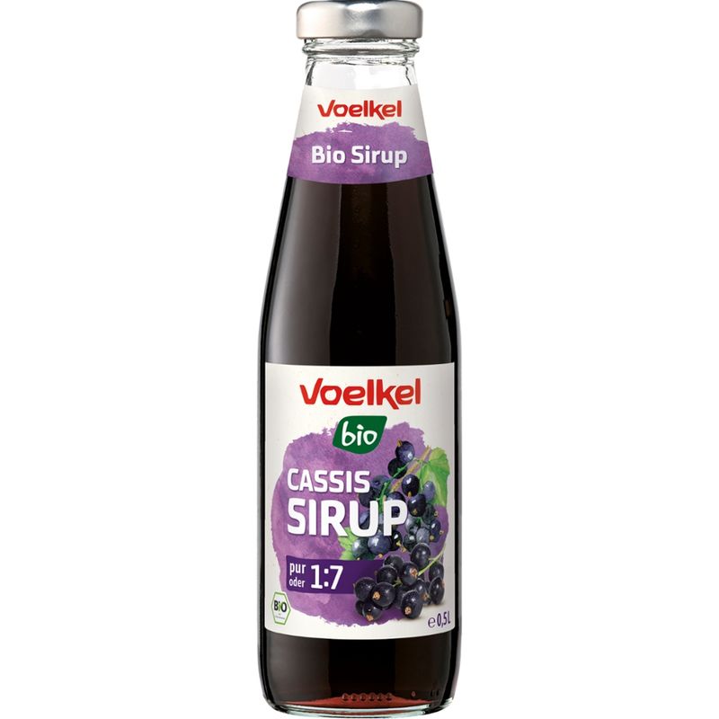 Voelkel Bio Sirup Cassis - Produktbild
