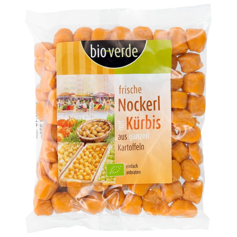 bio-verde Frische Kürbis-Nockerl aus ganzen, gekochten Kartoffeln 400 g - Produktbild