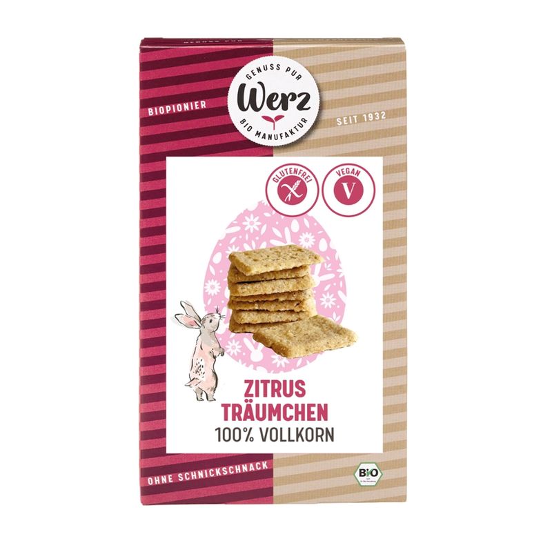 Naturkornmühle Werz Zitrus Träumchen, 100% Vollkorn - Produktbild