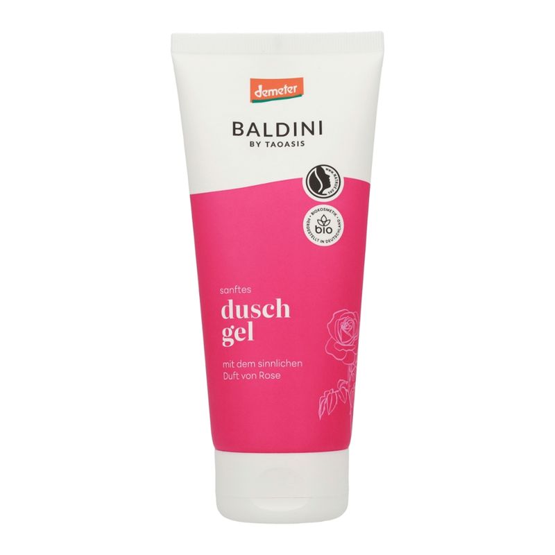 Baldini Baldini Duschgel Rose demeter 200ml - Produktbild