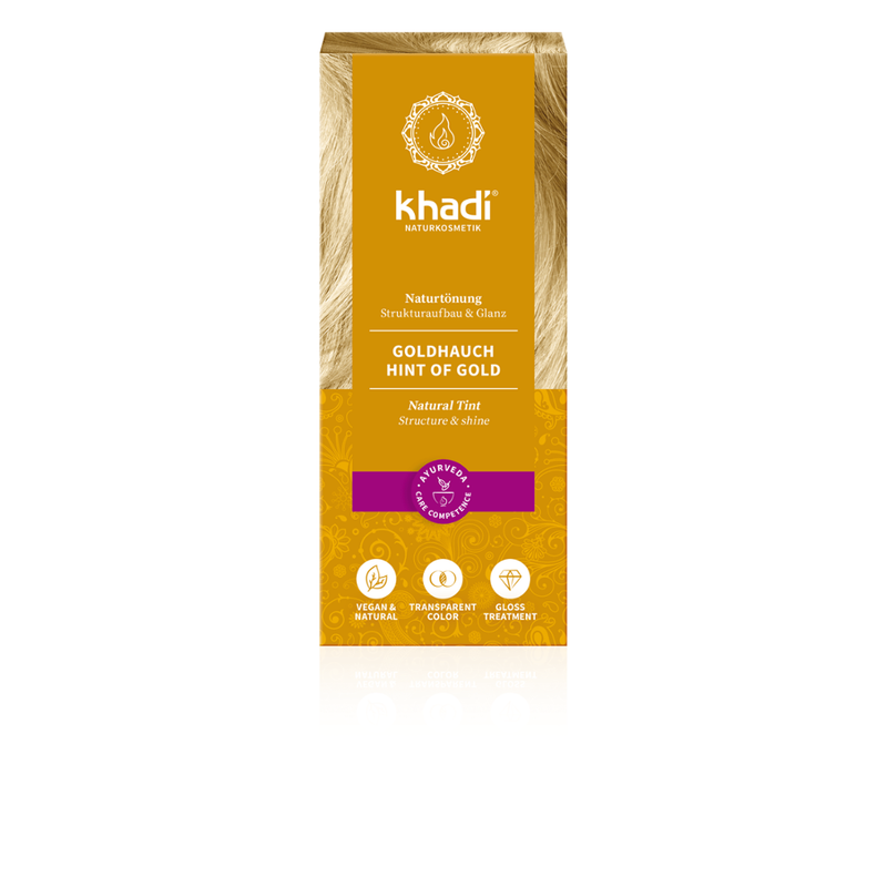 khadi Naturprodukte khadi Pflanzenhaarfarbe Goldhauch - Produktbild