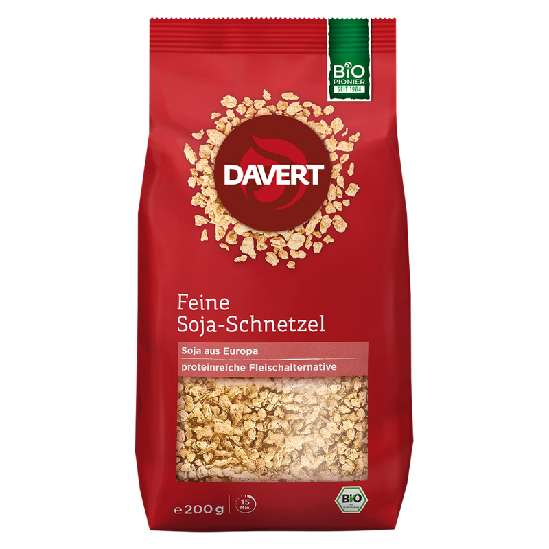 Davert Feine Soja-Schnetzel 200g - Produktbild