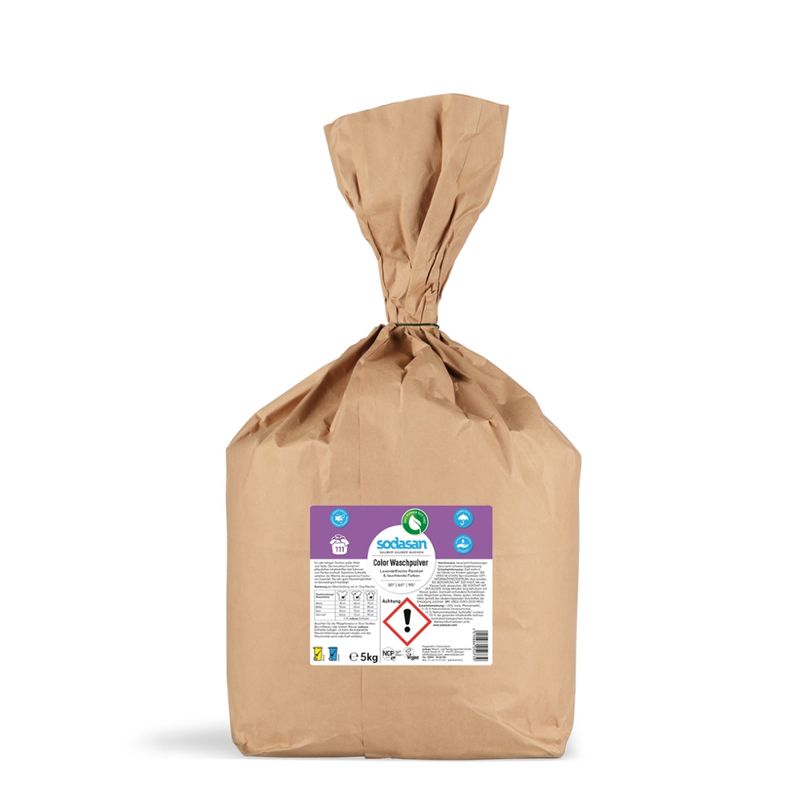 sodasan Colour Laundry Powder Lavender 5kg - Produktbild
