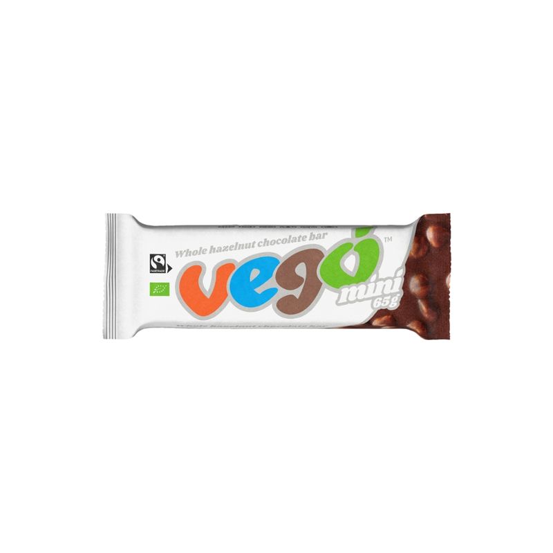 VEGO VEGO mini Whole Hazelnut Chocolate Bar 65g BIO/FT - Produktbild
