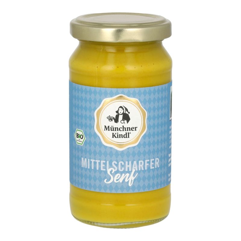 Münchner Kindl Senf Mittelscharfer Senf - Produktbild