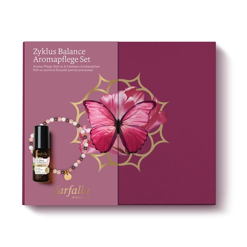 farfalla Zyklus Balance Aromapflege Set - Produktbild