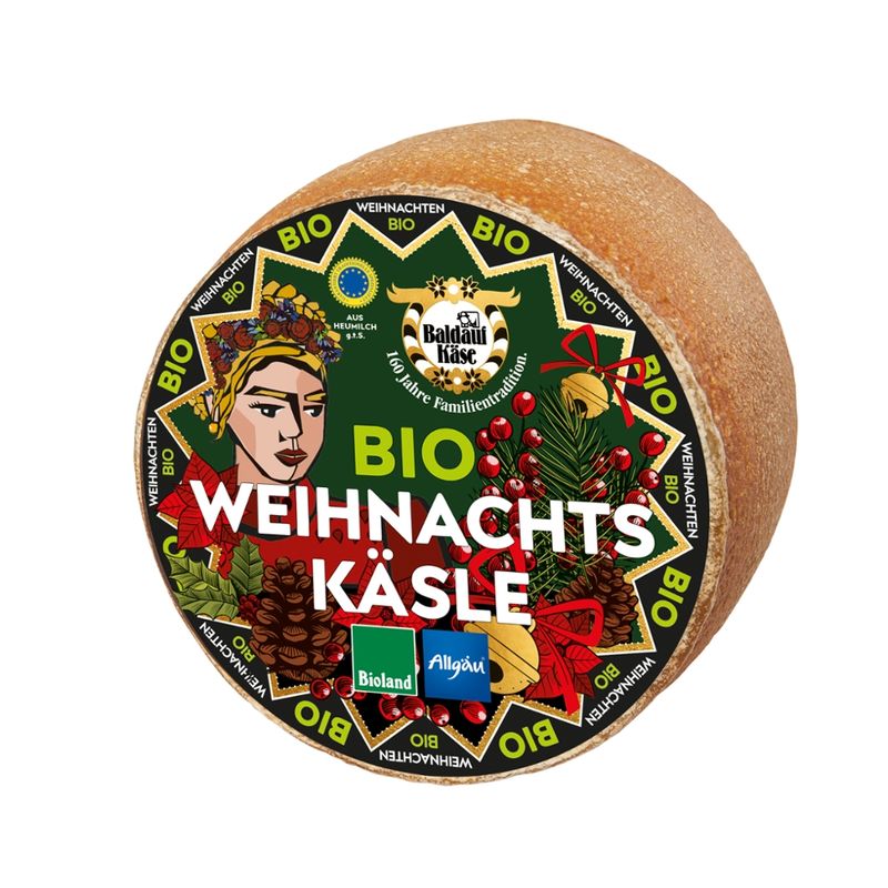 Baldauf Käse Baldauf Bio Weihnachtskäsle - Produktbild