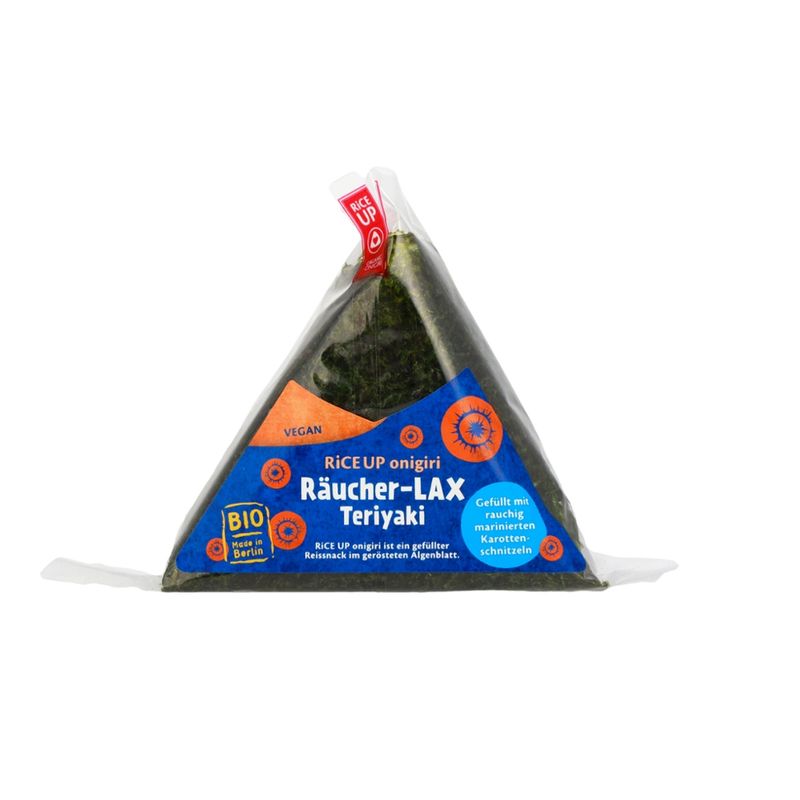 RiCE UP RiCE UP onigiri Räucher-LAX mit Teriyaki - Produktbild