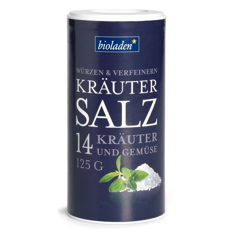 bioladen Kräutersalz in der Streudose - Produktbild