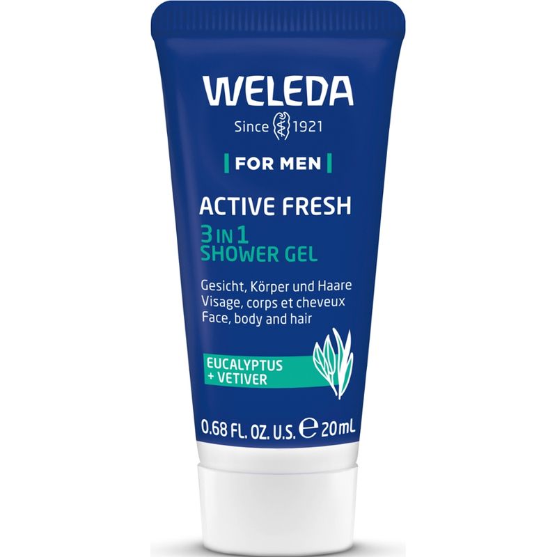 Weleda WELEDA For Men Active Fresh 3in1 Shower Gel - Produktbild