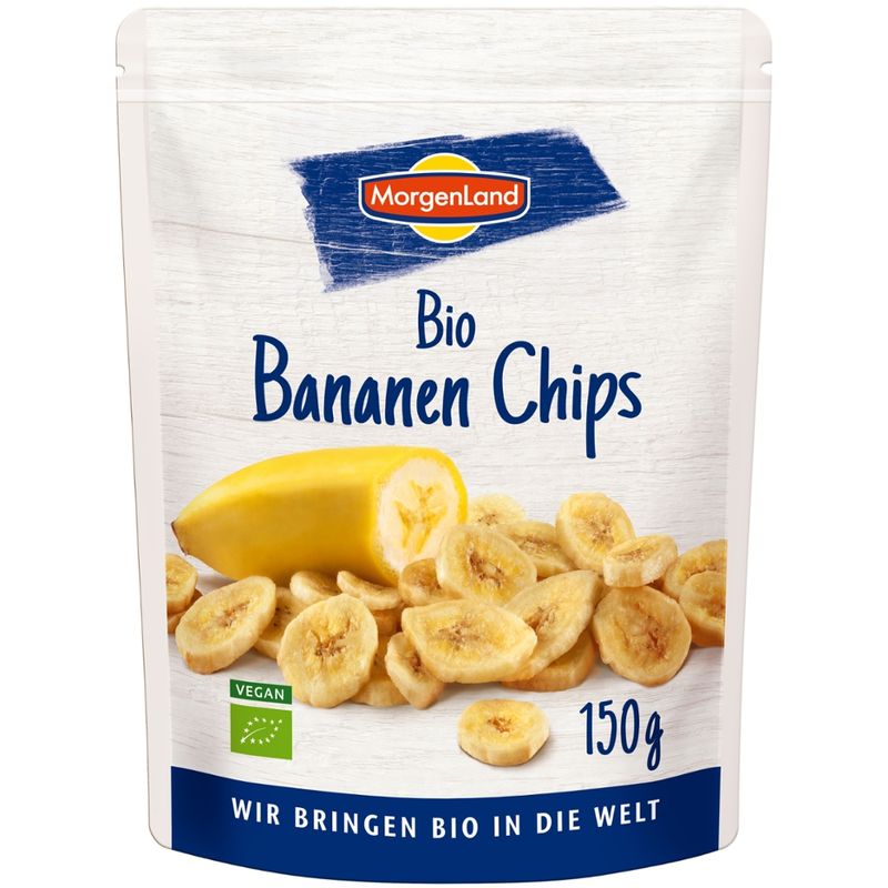MorgenLand Bio Bananen Chips - Produktbild