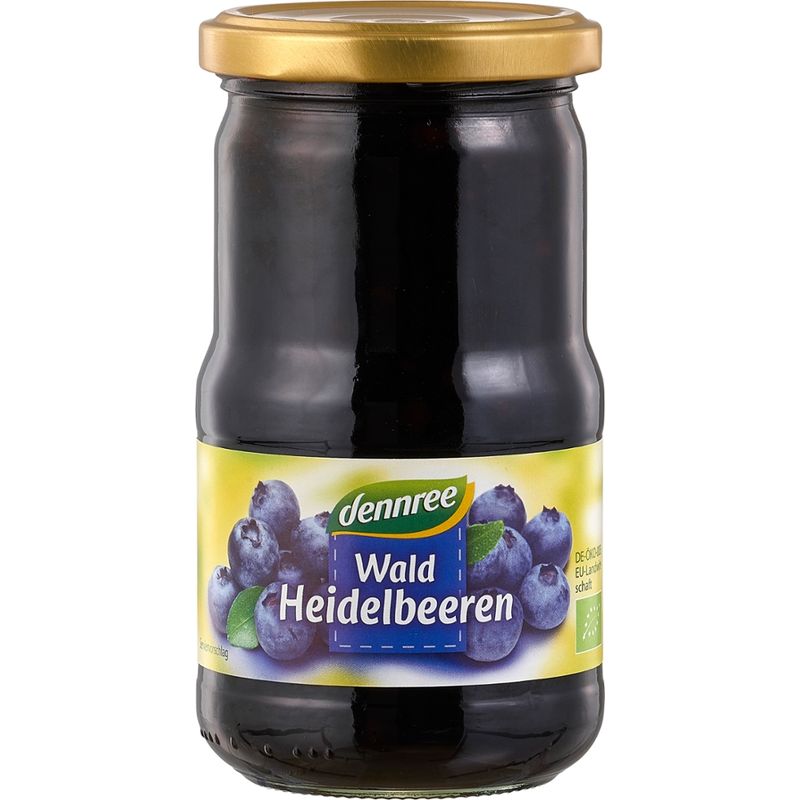 dennree Waldheidelbeeren gezuckert - Produktbild
