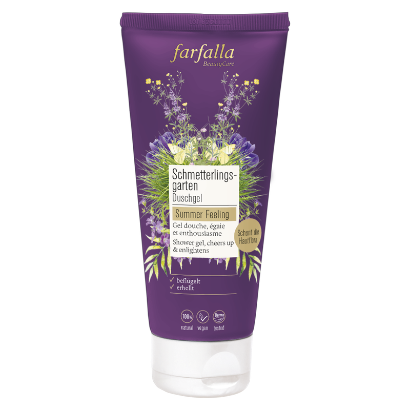 farfalla Schmetterlingsgarten, Duschgel, 200ml - Produktbild
