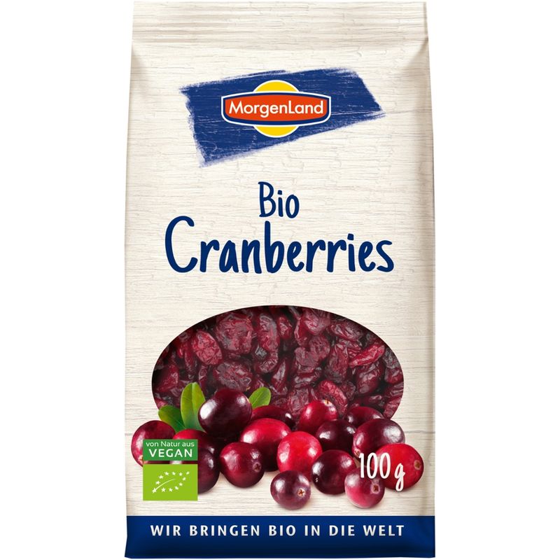 MorgenLand Bio Cranberries - Produktbild