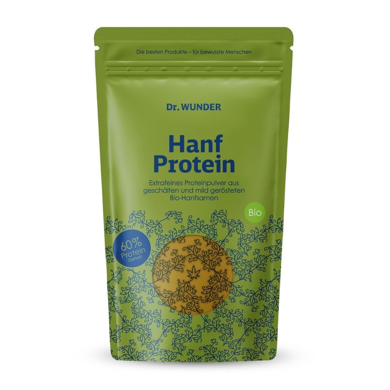 Dr. Wunder Dr. Wunder Hanfproteinpulver BIO - Produktbild