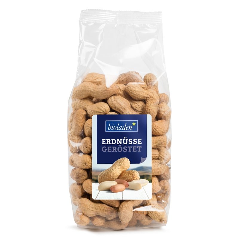 bioladen Erdnüsse in der Schale, geröstet - Produktbild