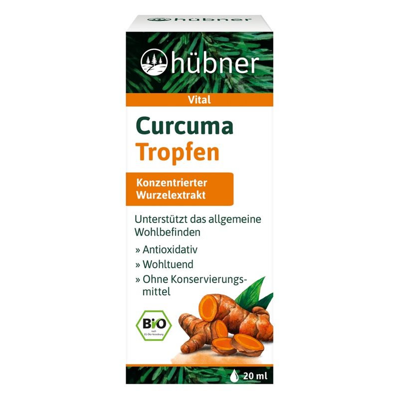 Hübner hübner® Curcuma Tropfen - Produktbild