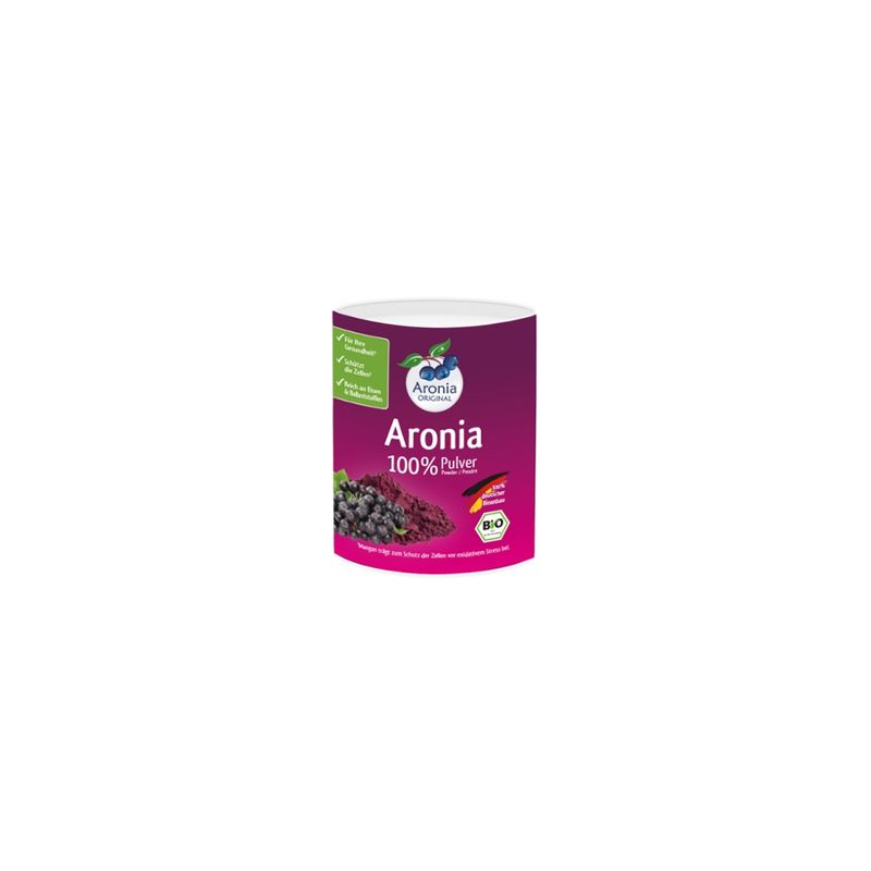 Aronia ORIGINAL Bio Aroniabeeren Pulver 100g - Produktbild