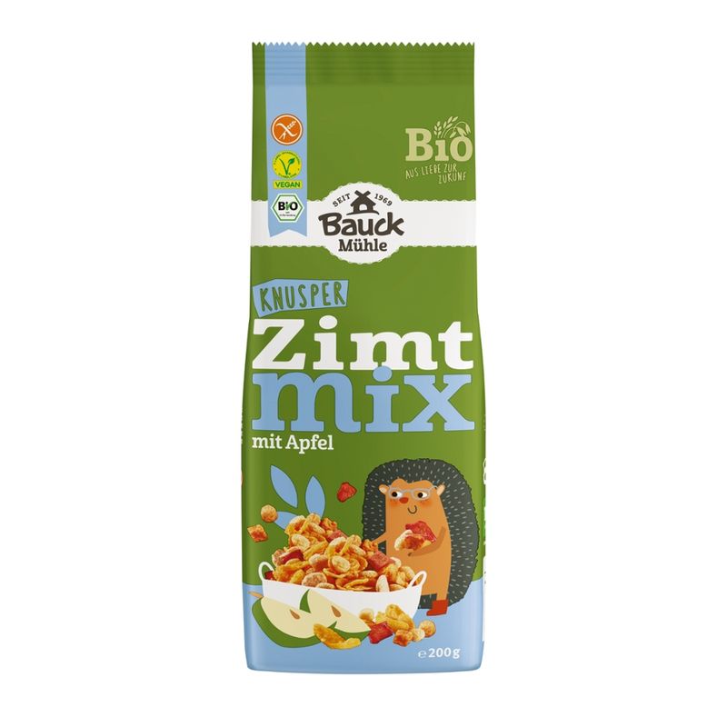 Bauck Mühle Zimt Mix mit Apfel  Bio gf - Produktbild
