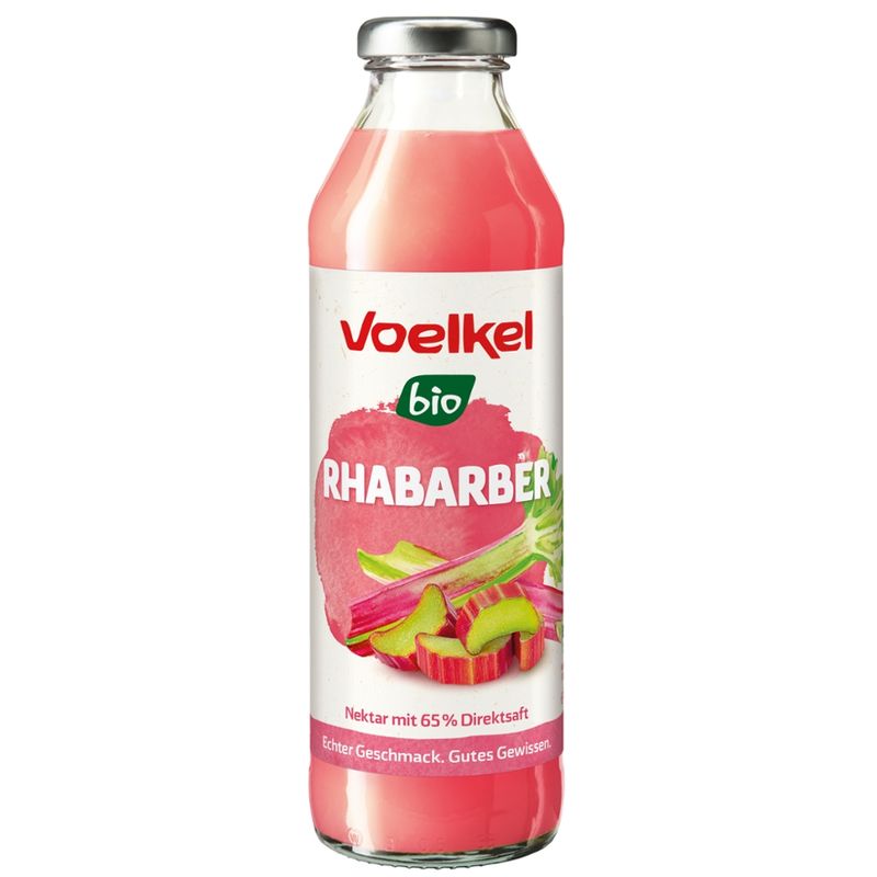 Voelkel Rhabarber Nektar - Produktbild