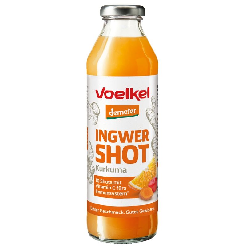 Voelkel Ingwer Shot Kurkuma - Produktbild