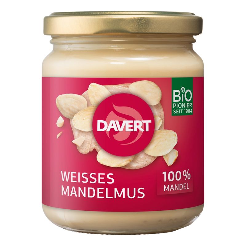 Davert Weißes Mandelmus 250g - Produktbild