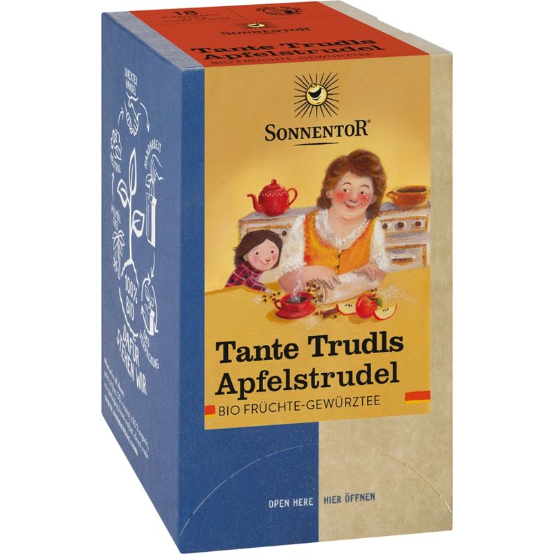 Sonnentor Tante Trudls Apfelstrudel, Doppelkammerbeutel - Produktbild