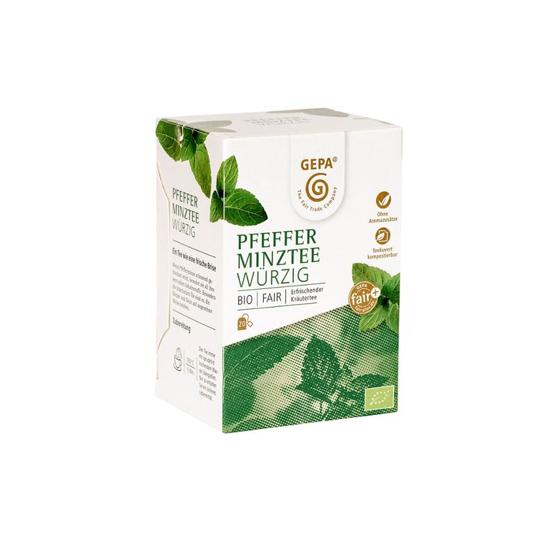 GEPA - The Fair Trade Company Bio Pfefferminz Tee Würzig - Produktbild