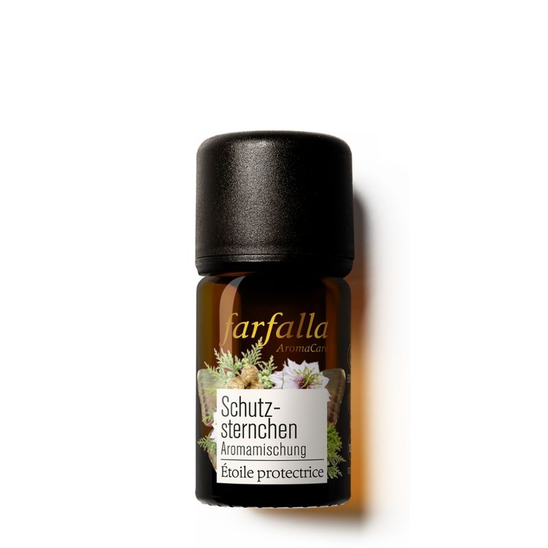 farfalla beschützt sein, Mandarine, Schutzsternchen Aromamischung, 5ml - Produktbild
