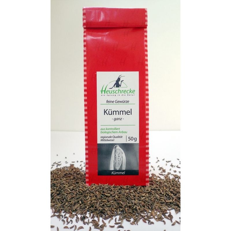 Heuschrecke Kümmel, ganz, kbA - Produktbild