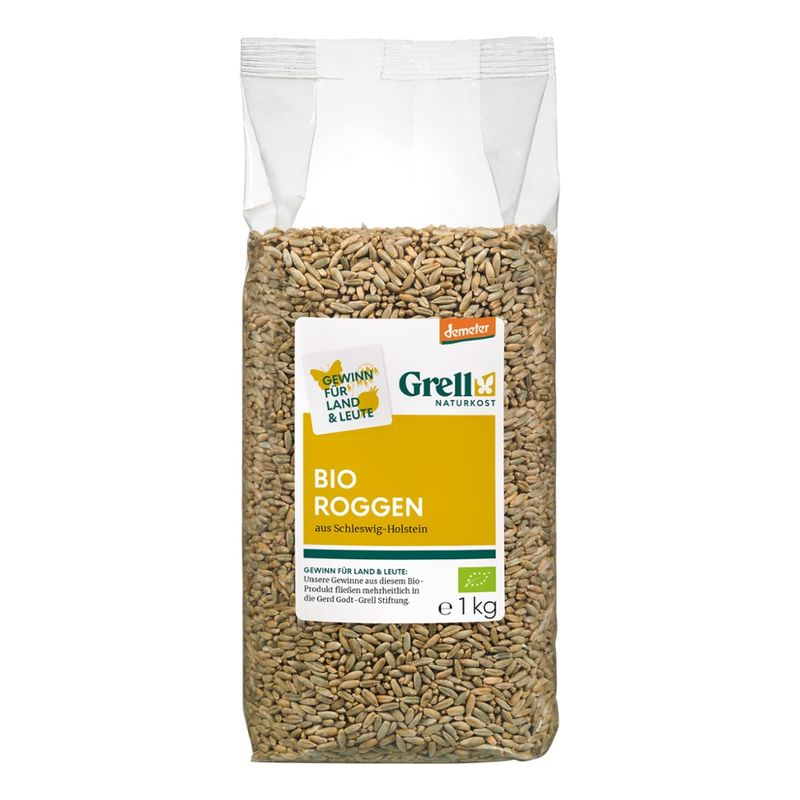 Grell Naturkost Roggen aus Schleswig-Holstein - Produktbild