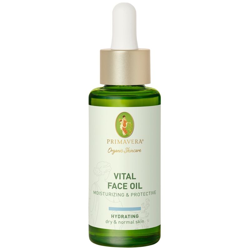 PRIMAVERA Vital Face Oil - Moisturizing & Protective - Produktbild