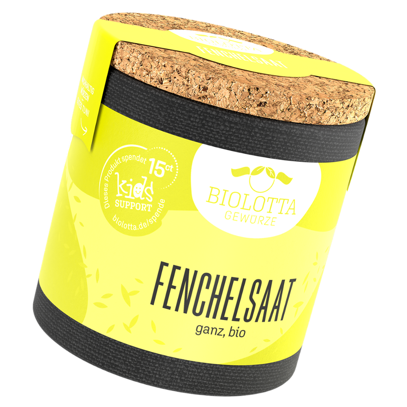 Biolotta Biolotta Korkdose Fenchelsaat ganz, bio - Produktbild