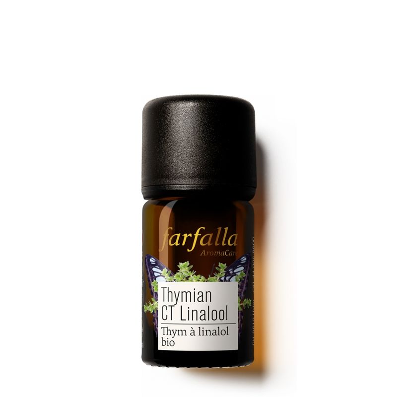 farfalla Thymian Chemotyp Linalool bio Wildsammlung, 5ml - Produktbild