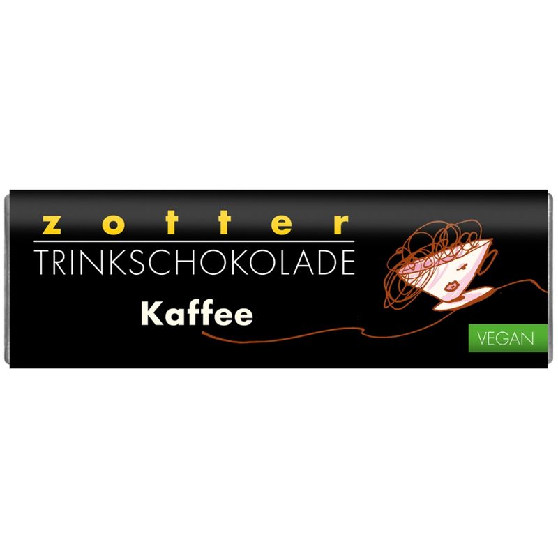 Zotter Schokolade Trinkschokolade Kaffee - Produktbild