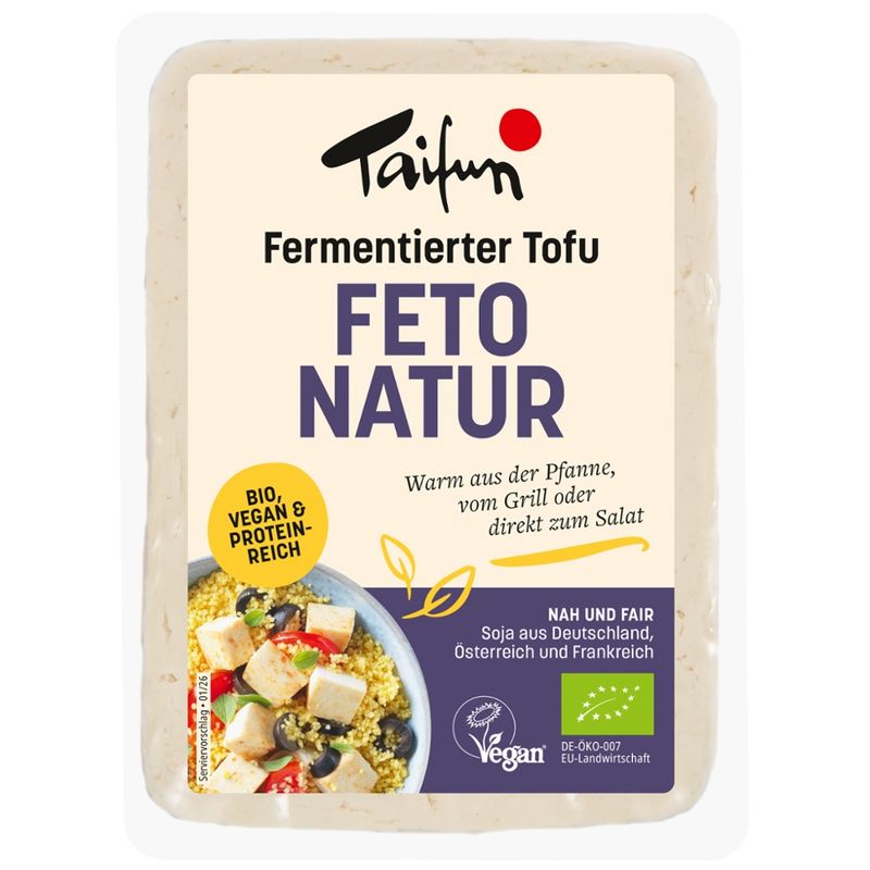 Taifun Fermentierter Tofu FETO Natur - Produktbild