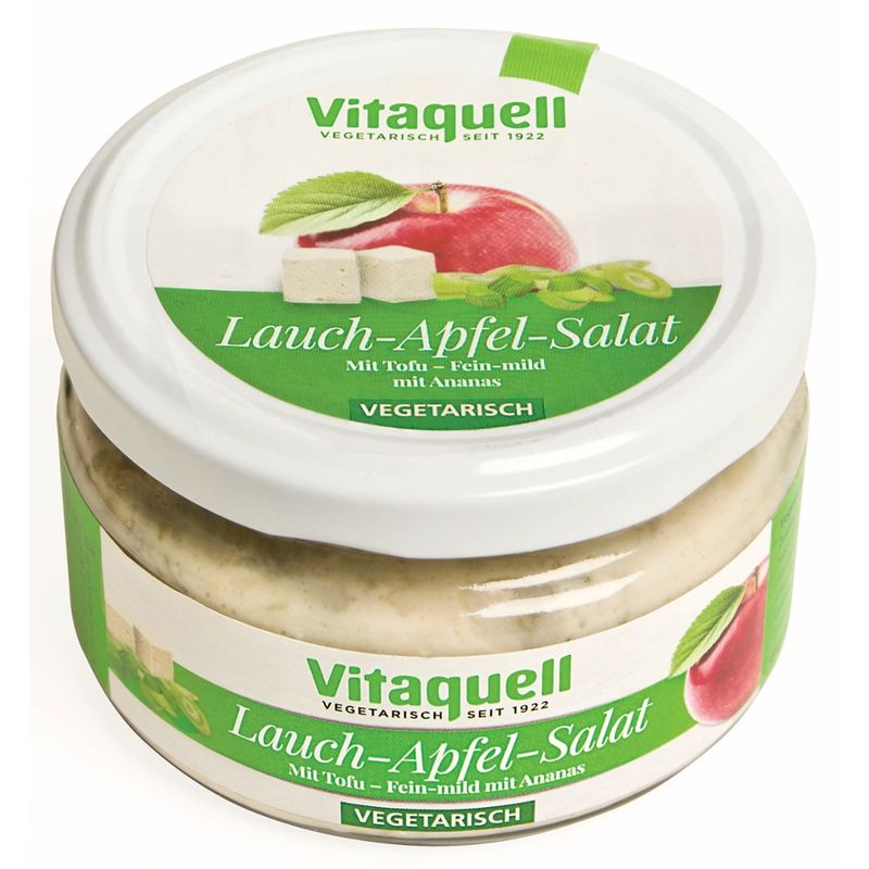 Vitaquell Lauch-Apfel-Tofu-Salat, vegetarisch - Produktbild