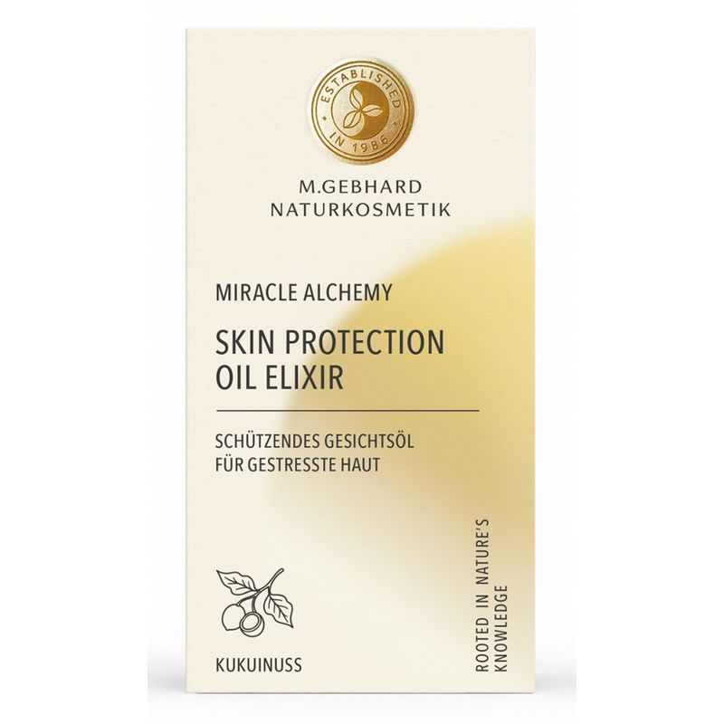 M. Gebhard Naturkosmetik SKIN PROTECTION OIL ELIXIR - Miracle Alchemy - Produktbild