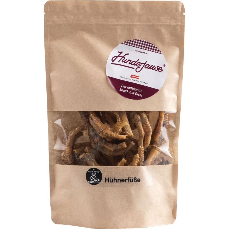 Hundejause Hundejause Bio-Hühnerfüße Hundeleckerli 200g - Produktbild