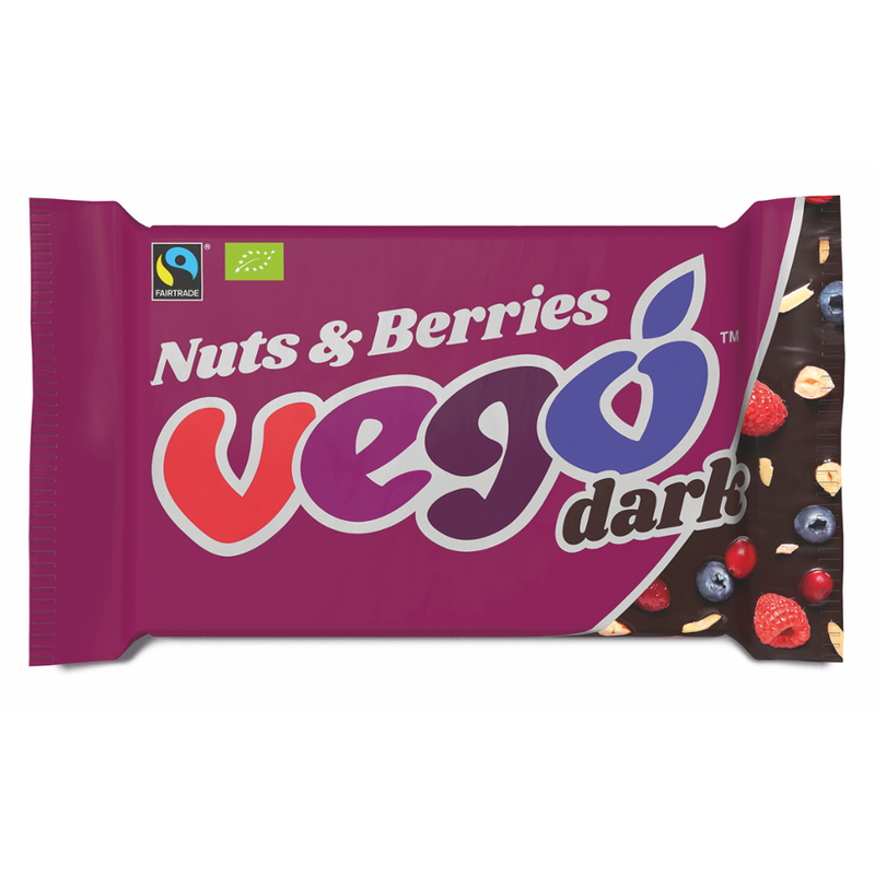 VEGO Vego Dark Nuts & Berries, Bio/Fairtrade - Produktbild